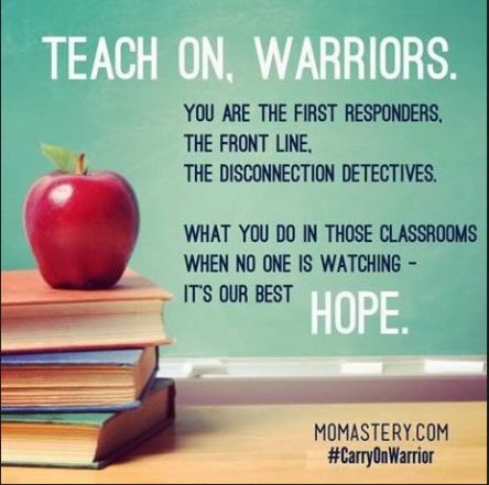 Teach on warriors