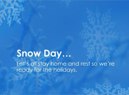 Snow Day rest