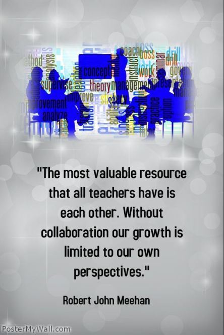Teacher collaboration valuable resource