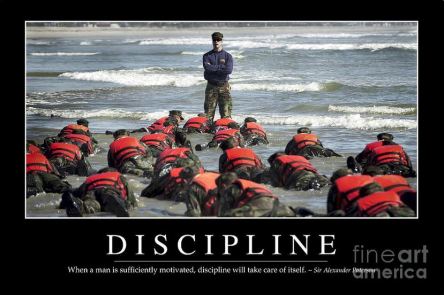 Discipline sufficiently motivated